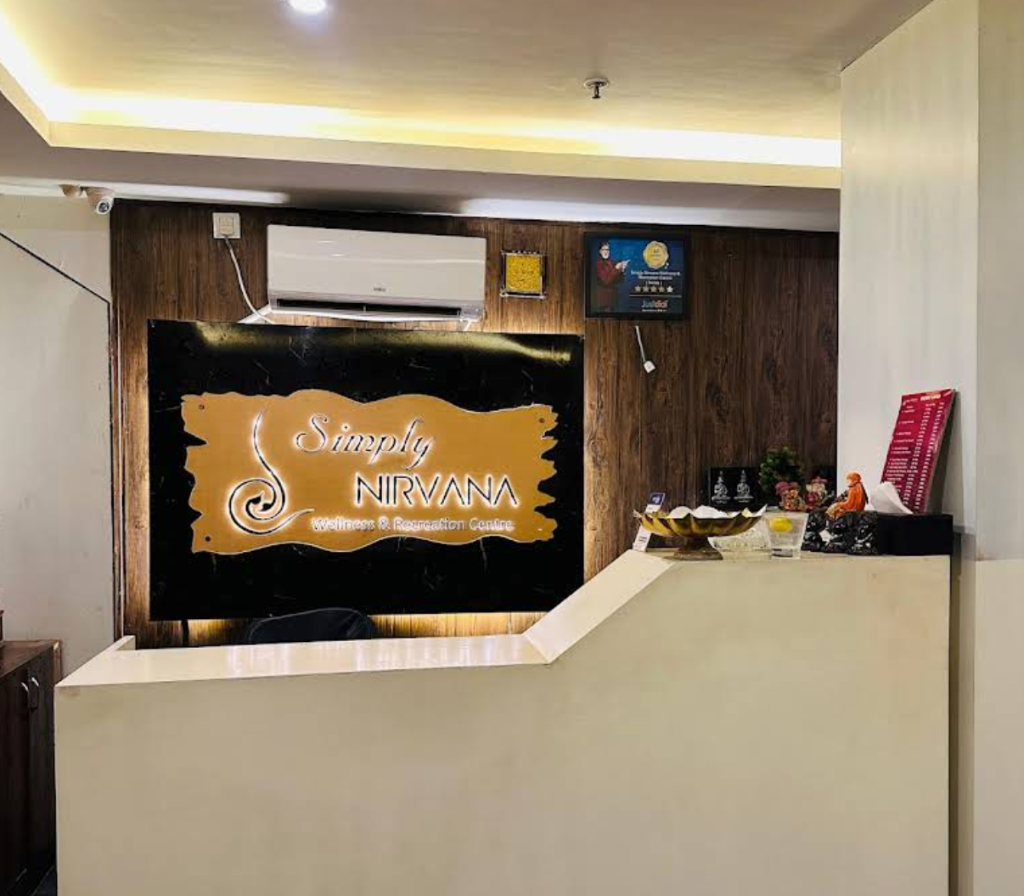 Simply Nirvana Reception Sign