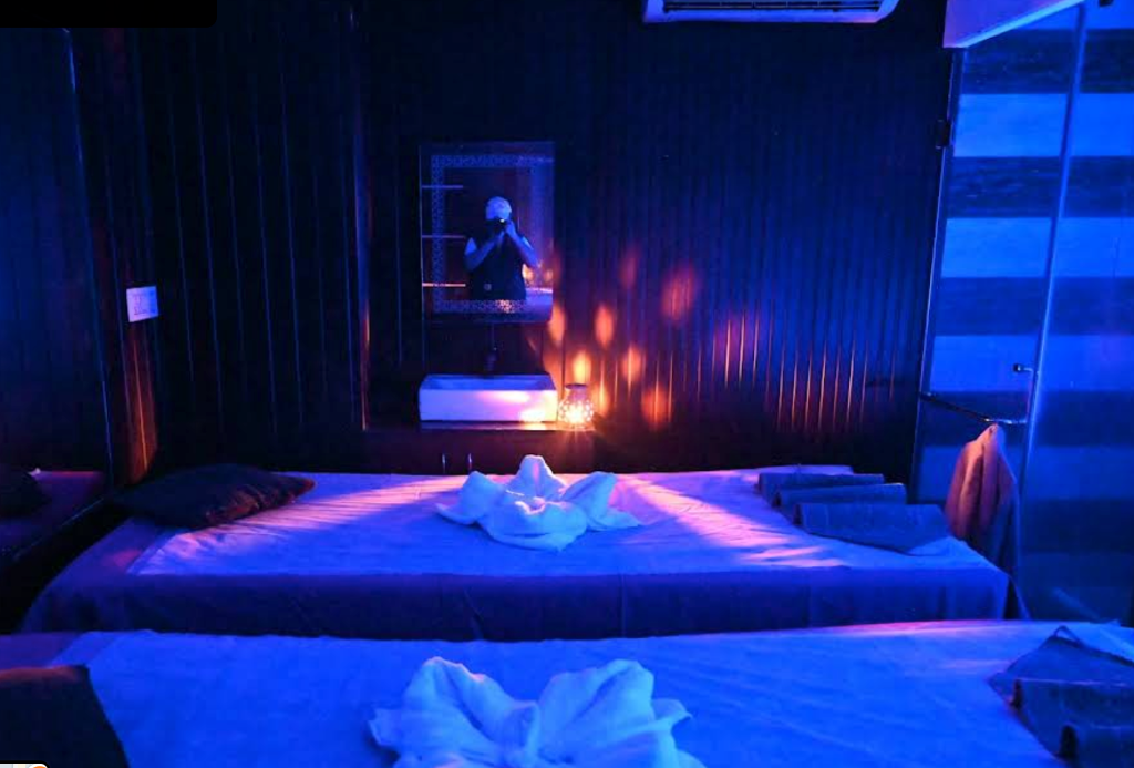 Ambient Blue Therapy Room